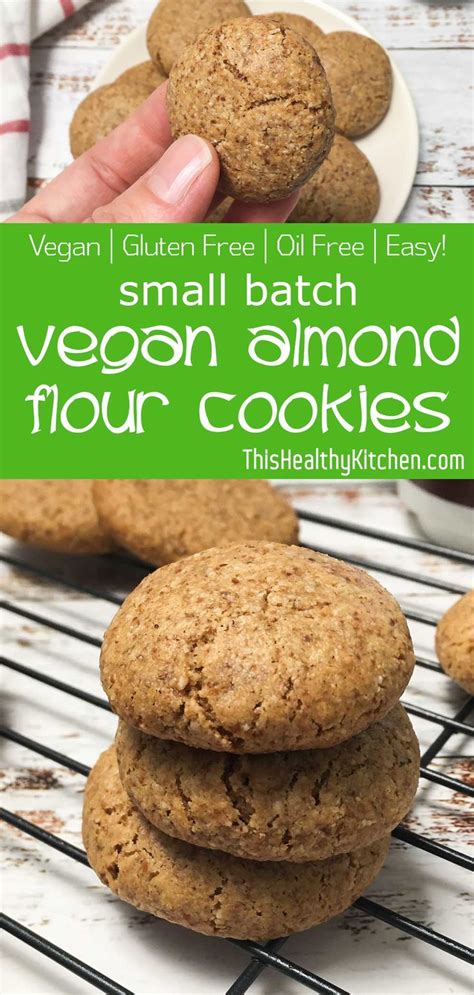 However, this flour exchange will make quite a difference in the flavor. Vegan Almond Flour Cookies - Small Batch | Recipe | Almond ...