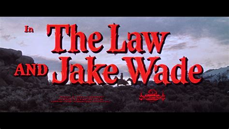 The Law And Jake Wade Bd Screen Caps Moviemans Guide To The Movies