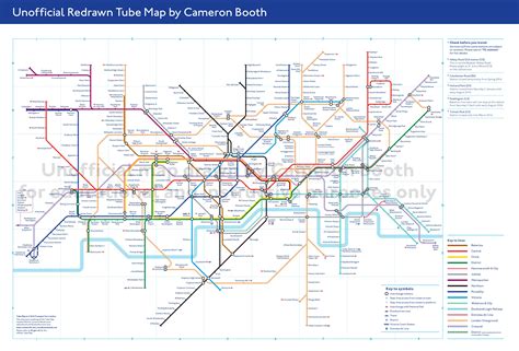 Is This Unofficial Map Of The London Underground And Overground Train