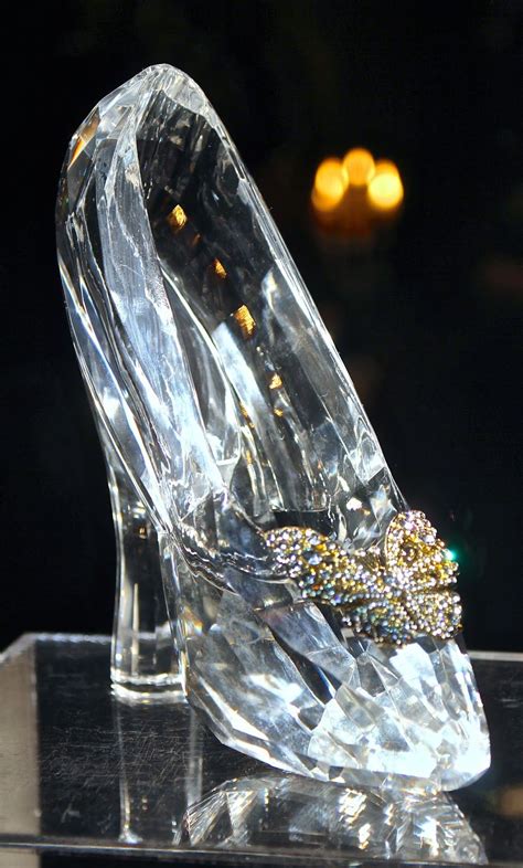 Real Glass Slipper Cinderellas Slipper Your Beautiful Things