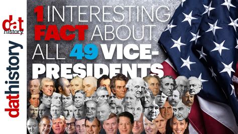 One Interesting Fact About All 49 Vice Presidents Of The United States Youtube