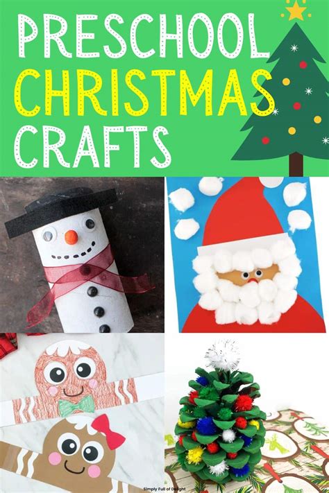 53 Easy Christmas Crafts For 4 Year Olds Simply Full Of Delight