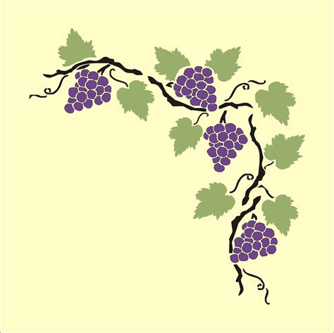 Grape Vines Clip Art Clipart Best