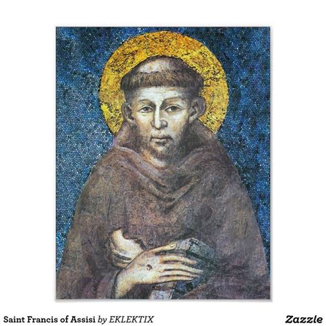 Saint Francis Of Assisi Photo Print Zazzle Francis Of Assisi St