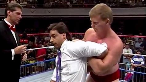 Bob Backlund Demonstrates The Cross Face Chickenwing Raw September 19