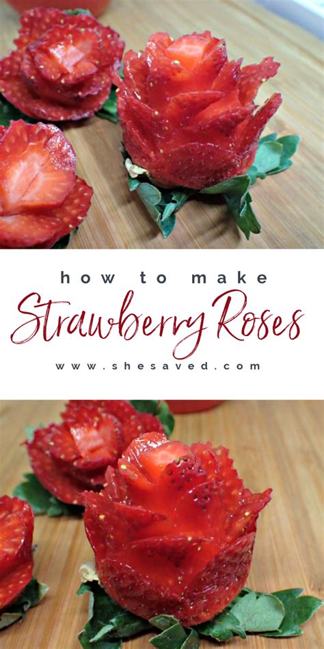 Chocolate Covered Strawberry Roses Shesaved