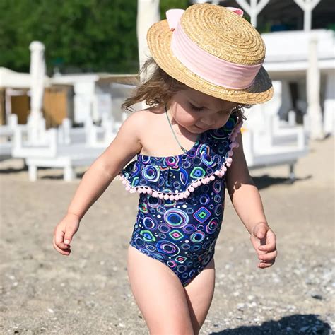 Baby Clothes Set Toddler Kids Baby Girl Swimsuit Print Bathing Suit