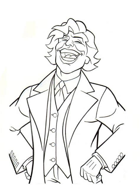The batman coloring pages called joker to coloring. Joker coloring pages