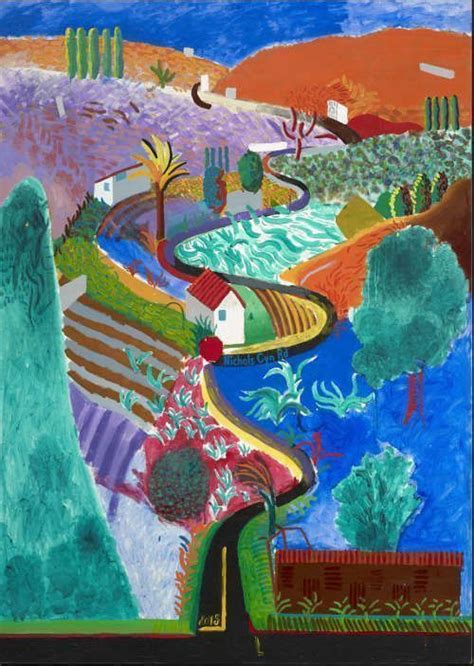 Art edition von david hockney. David Hockney: Werke (Bilder) wie A bigger Splash ...