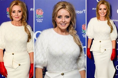 Carol Vorderman Shows Off Killer Curves In Statement Pencil Skirt Daily Record
