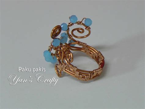 Bab.la is not responsible for their content. Yan's Crafty: WJR1001 - Wired Jewelry - Rings: Paku pakis