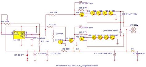 A wide variety of 1000w inverter circuit diagram options are available to you, such as output power, type, and output type. 300W Power Inverter Circuit - Inverter Circuit and Products