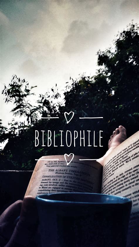 Bibliophile Book Aesthetic Quotes For Book Lovers Reading Wallpaper