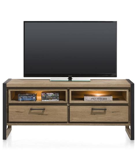 Disponible dans le magasin troc.com de grigny. Lowboard TV-Media Holz Metall Small Design Metalo Henders ...