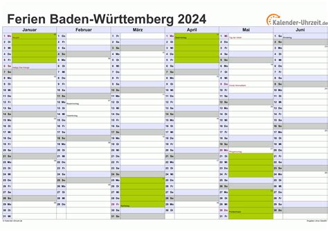 Kalender 2024 Ferien Bw New Awasome Famous School Calendar Dates 2024