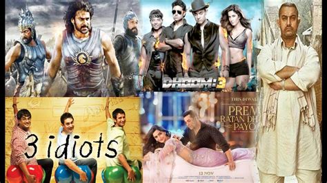 Top 10 Highest Grossing Bollywood Movies Of All Time Youtube