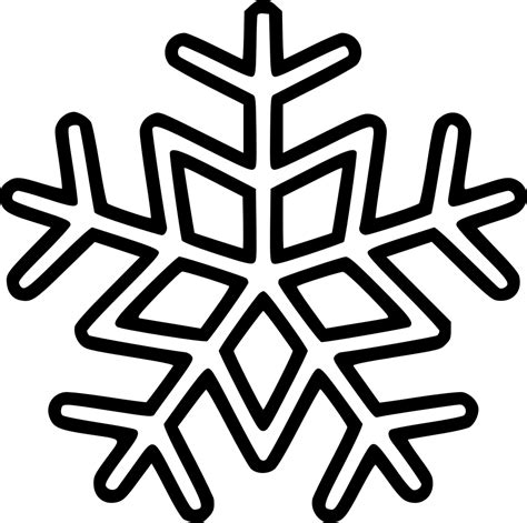 Snowflake Svg Png Icon Free Download (#499118) - OnlineWebFonts.COM