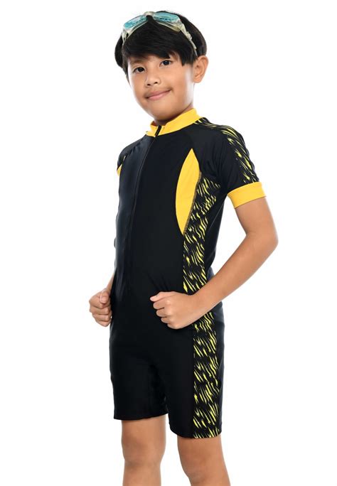 Baju Renang Anak Laki Laki Motif Diving Anak Tangan Pendek Baju Selam