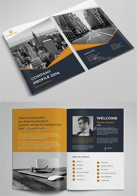 30 Awesome Company Profile Design Templates Web And Graphic Design