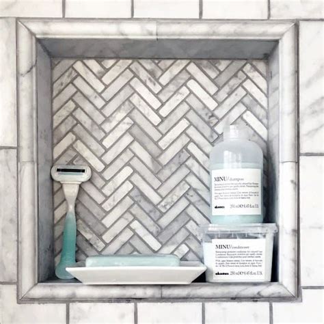 Plus, you can add some style and an interesting design element too. Top 70 Best Shower Niche Ideas - Recessed Shelf Designs