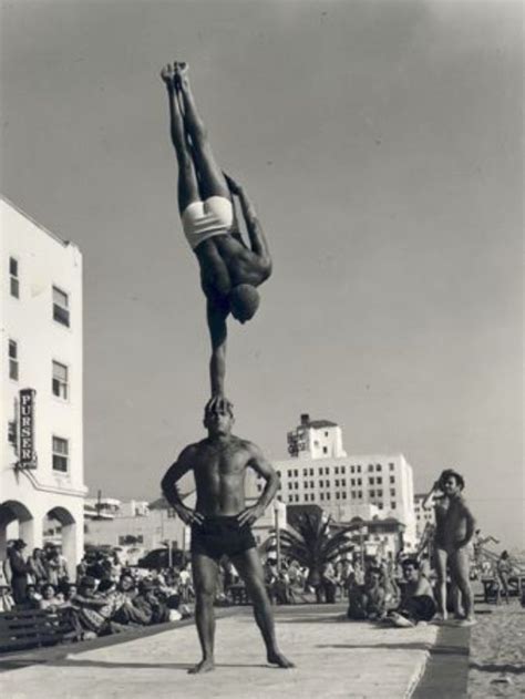 Muscle Beach Interesting Vintage Photos Show American Burly Guys From Between The S And