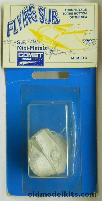 Comet Miniatures Flying Sub From Voyage To The Bottom Of The Sea Mm03