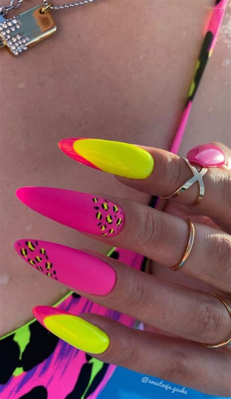 50 Cute Summer Nails For 2023 Powerpuff Girl Nails