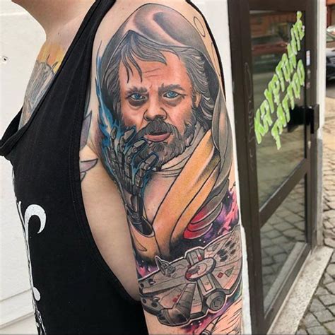 Star Wars Ink On Instagram “an Amazing Luke Skywalker Tattoo By