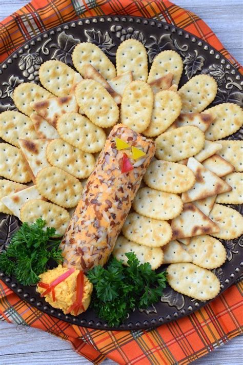 Turkey Cheese Ball Appetizer Mildly Meandering