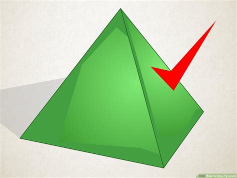 Just start with a big triangle shape like the one you see here. How To Draw A Square Pyramid On Isometric Dot Paper