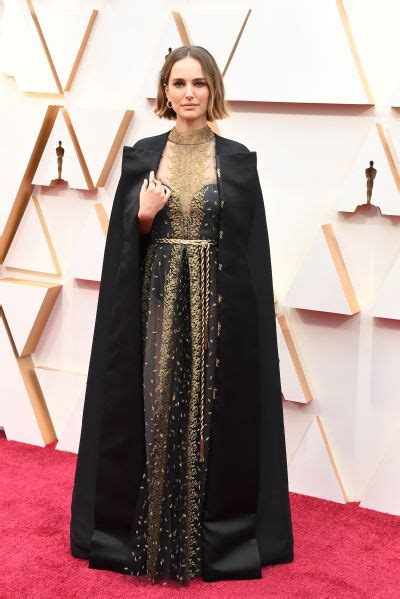 Oscars 2020 Natalie Portmans Dress Named Women Shut Out Of Awards