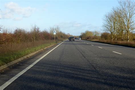 A505 Heading East © Robin Webster Cc By Sa20 Geograph Britain And