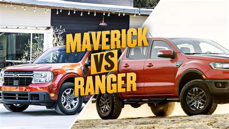 Ford Maverick Vs Ford Ranger Youtube