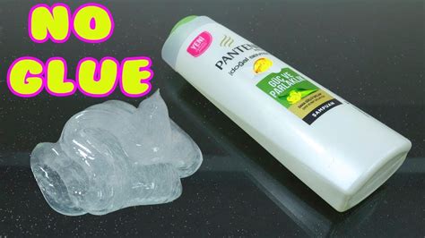 Shampoo Salt Slime No Glue Clear Slime With Shampoo And Salt Ultimate