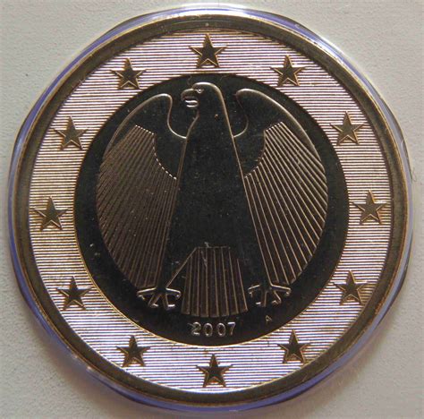 Germany 1 Euro Coin 2007 A Euro Coinstv The Online Eurocoins Catalogue