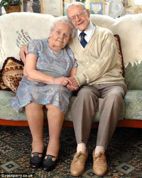 Britains Oldest Married Couple Hes 107 And Shes 101 And They Wed 77