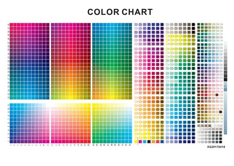 Dye Sublimation Colour Chart And Cutandsew Color Chart Bucksports
