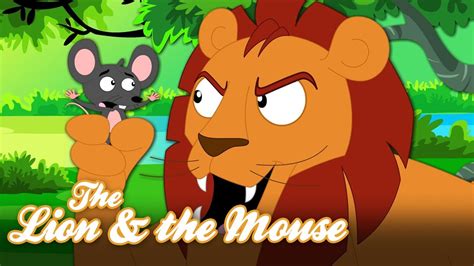 The Lion And The Mouse Animated Kids Story English Moral Story For