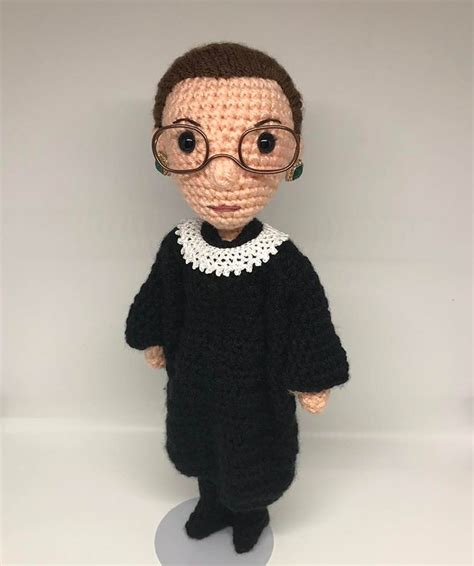 Now ruth bader ginsburg seems to be — as princess leia would say — our only hope. Ruth Bader Ginsburg Amigurumi Doll - 'The Notorious RBG ...