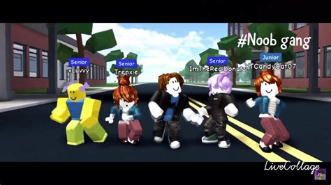 Roblox Picture Of Noob With Gang All Working Roblox