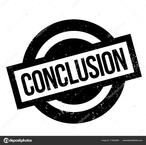Conclusion Rubber Stamp ⬇ Vector Image By © Lkeskinen0 Vector Stock