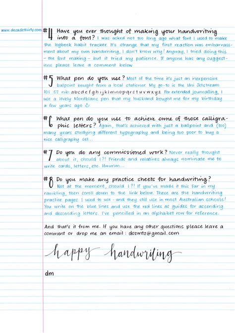 sketching books stationery food handwriting analysis improve