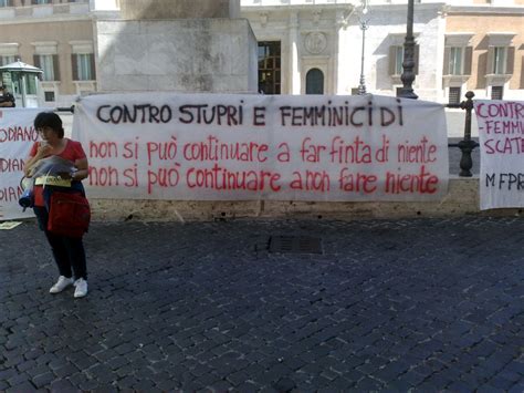 Femminismo Proletario Rivoluzionario 6 Luglio Roma Presidio Contro