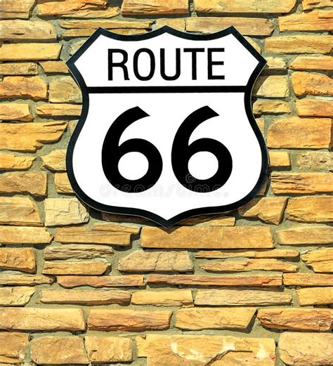 Route 66 Road Sign Blank Stock Photos Free And Royalty Free Stock