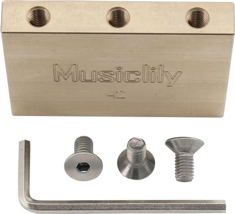 Buy Musiclily Ultra 42mm Solid Brass Tremolo Block For Floyd Rose
