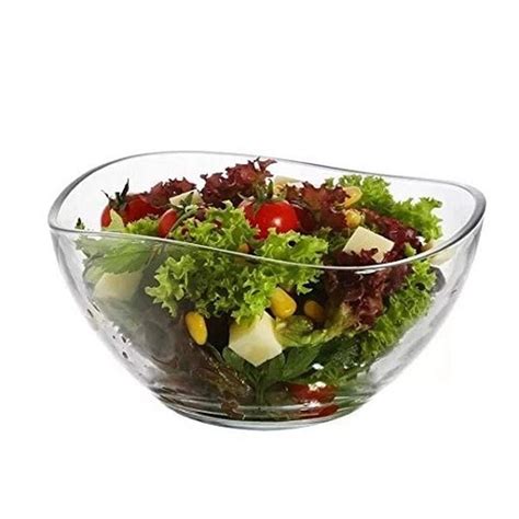 Glass Salad Bowls 7pcs Set