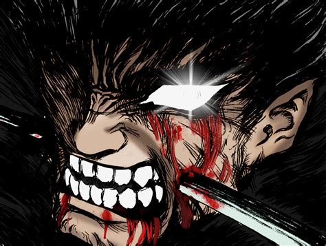 Berserk Guts Rage By Dragonwarrior H On Deviantart Berserk Manga Art