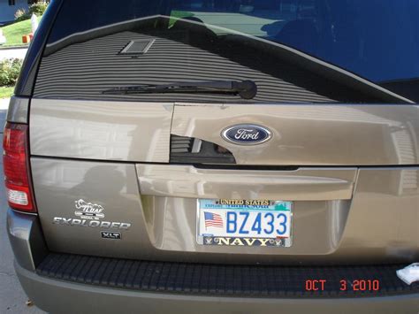 2003 Ford Explorer Rear Hatch Panel