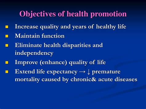 Ppt Health Promotion Powerpoint Presentation Free Download Id6152333