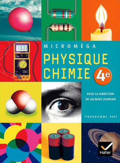 Microméga Physique Chimie 4e éd 2007 Manuel De Lélève Livre De L